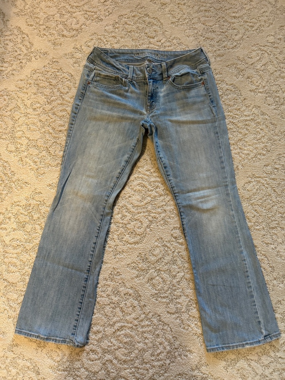 American Eagle Outfitters Light Wash Bootcut Jeans